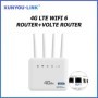 Enrutador WiFi 4G LTE WiFi 6 módem 300Mbps 2,4G con interfaz telefónic