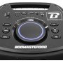 BoomTone DJ Boomaster 300 Altavoz Bluetooth luminoso LED portátil potente 250W, Altavoz Karaoke, Bluetooth inalámbrico, TWS,