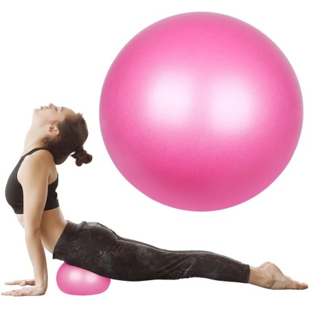 flintronic Pelota de Yoga, Mini Pelota de Pilates, 25 cm / 9,4 Pulgadas, Fitness, Pilates, Embarazo y Sentarse, Fitball,