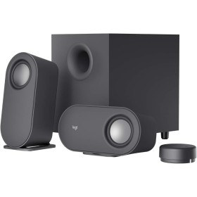 Logitech Z407 Bluetooth Altavoces para ordenador con subwoofer y control inalámbrico, Sonido inmersivo, Audio premium con varias