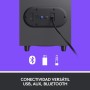 Logitech Z407 Bluetooth Altavoces para ordenador con subwoofer y control inalámbrico, Sonido inmersivo, Audio premium con varias