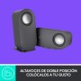 Logitech Z407 Bluetooth Altavoces para ordenador con subwoofer y control inalámbrico, Sonido inmersivo, Audio premium con varias