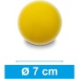 MONDO 14860 Toys – Soft Ball PCS – Set 2 Pelotas de Esponja 7cm para niños-Interior/Exterior (Entrega aleatoria), Multicolor, 70
