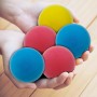 MONDO 14860 Toys – Soft Ball PCS – Set 2 Pelotas de Esponja 7cm para niños-Interior/Exterior (Entrega aleatoria), Multicolor, 70