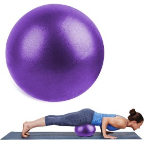 TDUNSYA Pelota Pilates Pequeña, Bola Pilates, 25 cm, Pilates Ball, Pelota de Pilates, Pelota de Gimnasia Pequeña para Yoga, Mini