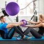 TDUNSYA Pelota Pilates Pequeña, Bola Pilates, 25 cm, Pilates Ball, Pelota de Pilates, Pelota de Gimnasia Pequeña para Yoga, Mini