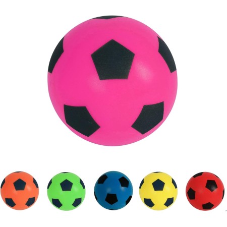 HTI Fun Sport Softball - Balón de fútbol Espuma para Interiores/Exteriores, Pelota de Espuma para Horas de diversión, fútbol