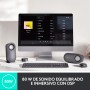 Logitech Z407 Bluetooth Altavoces para ordenador con subwoofer y control inalámbrico, Sonido inmersivo, Audio premium con varias