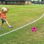 HTI Fun Sport Softball - Balón de fútbol Espuma para Interiores/Exteriores, Pelota de Espuma para Horas de diversión, fútbol