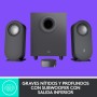Logitech Z407 Bluetooth Altavoces para ordenador con subwoofer y control inalámbrico, Sonido inmersivo, Audio premium con varias