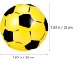 Balón de fútbol 12x pelotas de plástico de 20 cm