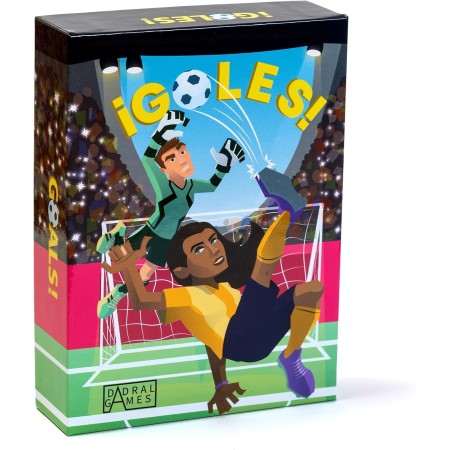 Dadral Games - Juego de Cartas de Fútbol ¡GOLES! | Juegos de Mesa de fútbol | A Partir de 6 Años | Regalos fútbol | Regalo
