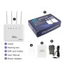 Enrutador WiFi 4G LTE WiFi 6 módem 300Mbps 2,4G con interfaz telefónic