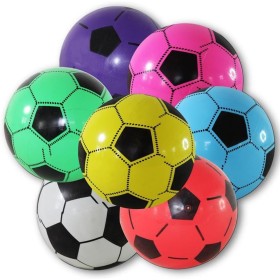 Balón de fútbol 12x pelotas de plástico de 20 cm