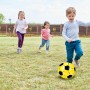 Balón de fútbol 12x pelotas de plástico de 20 cm