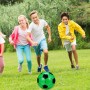 Balón de fútbol 12x pelotas de plástico de 20 cm
