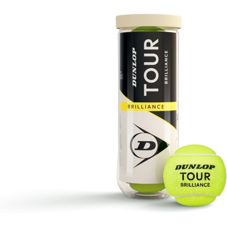 DUNLOP Pelota de Tenis Tour Brilliance