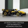Lego Technic Bugatti Bolide Maqueta de Coche Deportivo Negro y Amarillo para Construir, Vehículo para Carreras de Juguete
