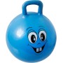 Idena-Happy Face-Pelota de Saltar (45-50 cm), Color Azul, S Berlin 40094