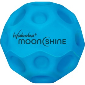 Waboba Moonshine Ball-Pelota Lunar Luminosa, Hiper Saltarín Que Brilla En La Oscuridad, Bola de Tierra de Rebote Extra-Blanco-60