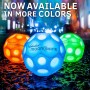 Waboba Moonshine Ball-Pelota Lunar Luminosa, Hiper Saltarín Que Brilla En La Oscuridad, Bola de Tierra de Rebote Extra-Blanco-60