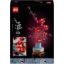 LEGO Botanical Flor de Ciruelo Adorno Floral, Flores Artificiales, Decoración del Salón y el Hogar, Maqueta para Construir para