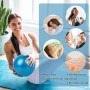 Pelota de Yoga, Mini Pelota de Pilates, Pelotas de Ejercicio Pequeñas, Pelota de Pilates de Yoga, con Pajita Inflable, para