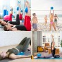 Pelota de Yoga, Mini Pelota de Pilates, Pelotas de Ejercicio Pequeñas, Pelota de Pilates de Yoga, con Pajita Inflable, para