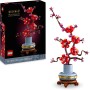 LEGO Botanical Flor de Ciruelo Adorno Floral, Flores Artificiales, Decoración del Salón y el Hogar, Maqueta para Construir para