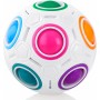 CUBIDI Bola Grande con Pelotas, Juego de Habilidad, emocionante Juego de Rompecabezas para Niños Arcoíris Pequeño
