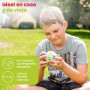 CUBIDI Bola Grande con Pelotas, Juego de Habilidad, emocionante Juego de Rompecabezas para Niños Arcoíris Pequeño