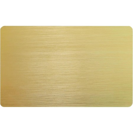 Paquete de 5 tarjetas de visita híbridas NFC de metal y PVC en blanco de 13.56 MHz con chip de 215 y memoria de 504 bytes,