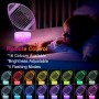 Regalo de Fútbol para niños, Luz de Noche, 3D LED Lámpara Luz de Noche con Control Remoto, 16 Colores Lámpara infantile, Nino