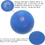Aiyouwei Pelota de Espuma Suave y silenciosa de 18 cm, Bola de Esponja, Pelota de Actividades de Interior, Kickball, Dodgeball,