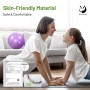 Slim Panda Pelota de Pilates 23cm, Antiexplosión Antideslizante PVC Pelota de Gimnasia, Soft Balones de Yoga para Terapia