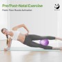 Slim Panda Pelota de Pilates 23cm, Antiexplosión Antideslizante PVC Pelota de Gimnasia, Soft Balones de Yoga para Terapia