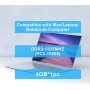 TECMIYO 4GB Kit (1X4GB) DDR3 1333MHz Sodimm RAM PC3-10600 PC3-10600S 1.5V CL9 204 Pin 2RX8 Dual Rank Non-ECC Memoria RAM sin
