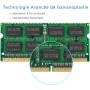 TECMIYO 4GB Kit (1X4GB) DDR3 1333MHz Sodimm RAM PC3-10600 PC3-10600S 1.5V CL9 204 Pin 2RX8 Dual Rank Non-ECC Memoria RAM sin