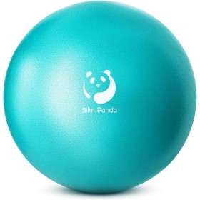 Slim Panda Pelota de Pilates 23cm, Antiexplosión Antideslizante PVC Pelota de Gimnasia, Soft Balones de Yoga para Terapia