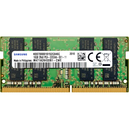 Módulo de memoria RAM de 16 GB DDR4 3200 MHz SODIMM PC4-25600 CL22 2Rx8 1,2 V 260 pines SO-DIMM para portátil portátil