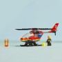LEGO City Helicóptero de Rescate de Bomberos de Juguete, Set de Construcción con Minifigura de Piloto, Regalo para Niños y Niñas