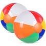 flintronic Pelota de Playa Hinchable Beach, Pelota Hinchable Paneles Colores, Diseño Franjas de Colores Pelota de Hinchable