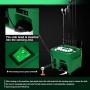 Dispensador automático de Pelotas de Golf por inducción eléctrica, dispensador de Pelotas de Golf con Soporte para Palos de 6