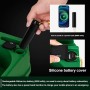Dispensador automático de Pelotas de Golf por inducción eléctrica, dispensador de Pelotas de Golf con Soporte para Palos de 6