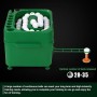Dispensador automático de Pelotas de Golf por inducción eléctrica, dispensador de Pelotas de Golf con Soporte para Palos de 6