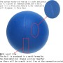 Aiyouwei Pelota de espuma suave y silenciosa, bola de esponja, pelota de actividad en interiores, kickball, dodgeball, pelota de