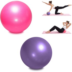2 Piezas Pelota de Pilates para Yoga, Barra, Entrenamiento y Terapia Física, Mejora el Equilibrio, Fuerza de Núcleo, Dolor de