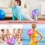 2 Piezas Pelota de Pilates para Yoga, Barra, Entrenamiento y Terapia Física, Mejora el Equilibrio, Fuerza de Núcleo, Dolor de