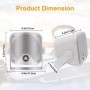 Herdio 4 ''2 uds altavoces Bluetooth marinos resistentes al agua para 