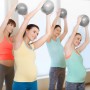 Lanjue Pelota Pilates, 25 cm Pelota de Gimnasia Suave Antideslizante, Pelotas para Yoga para Abdominal y Hombros Entrenamiento